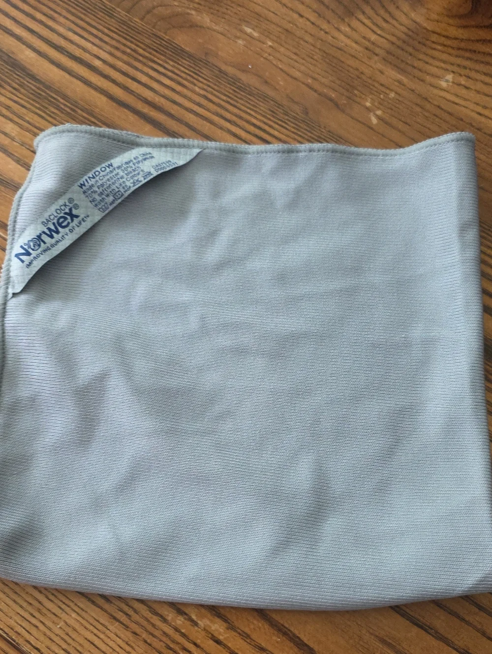 Norwex Light Gray Microfiber Window Cloth